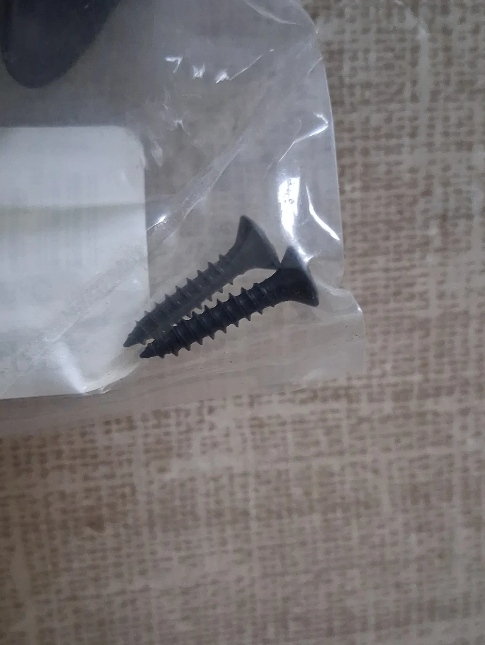 Brainerd Matte Black Dual Hooks 2Pk
